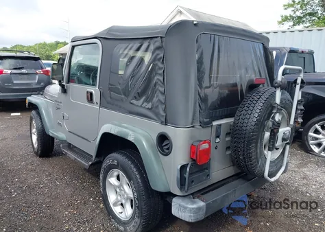 2000 Jeep Wrangler / Tj Sport from USA, damaged, VIN 1J4FA49S5YP768413